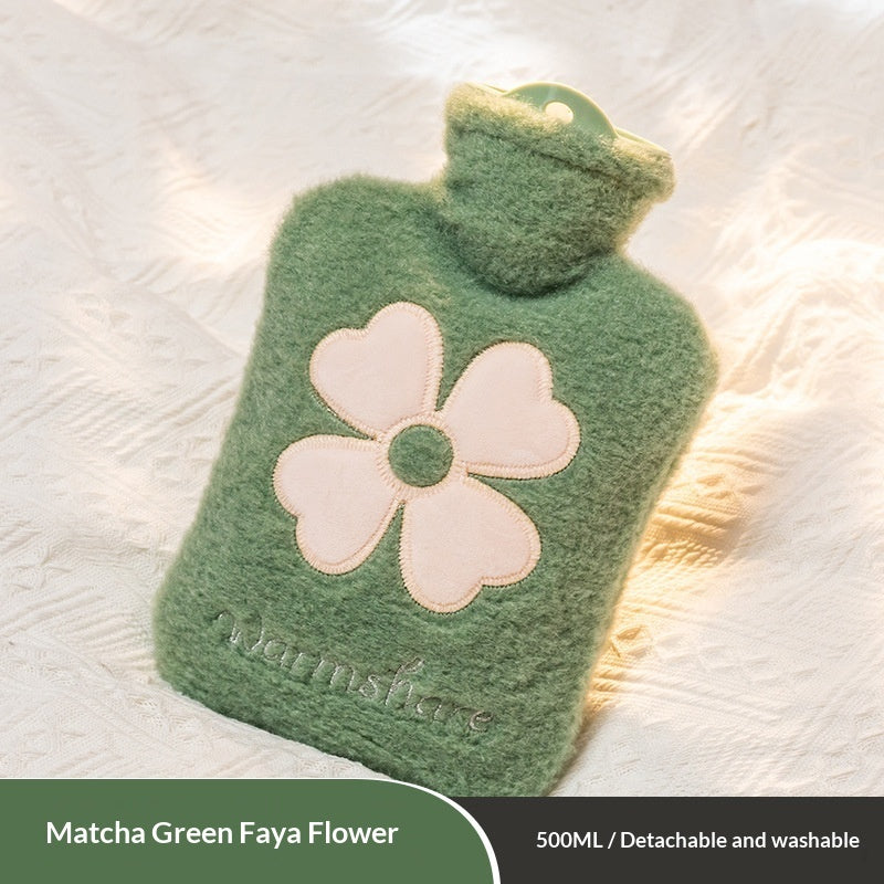 Bolsa de Agua Caliente con Funda de Felpa